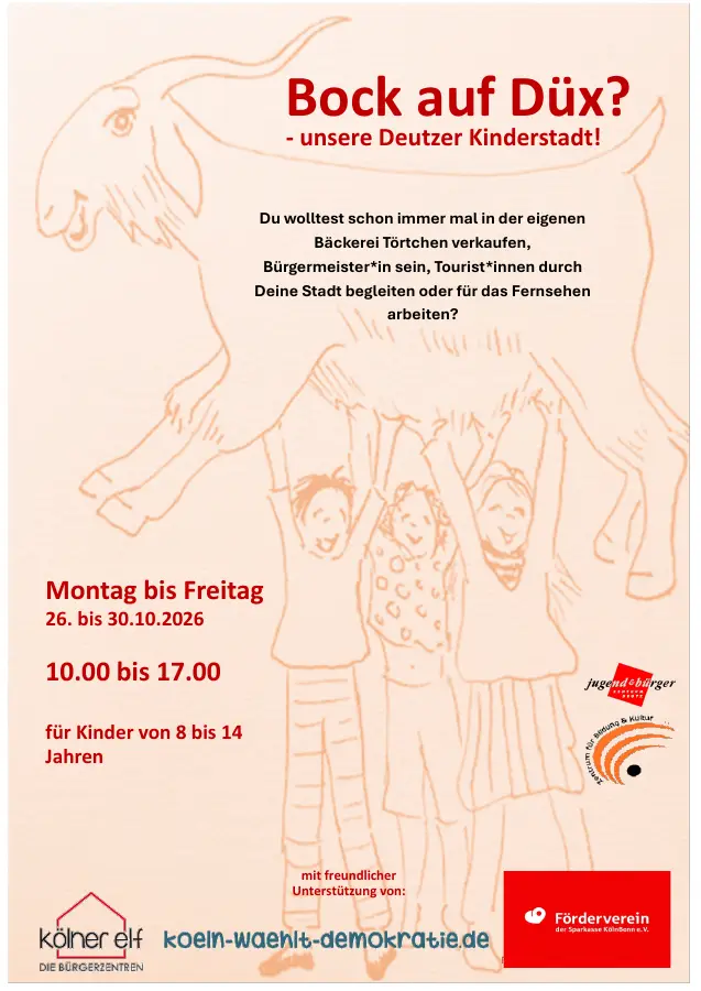 Flyer Kinderstadt 2026